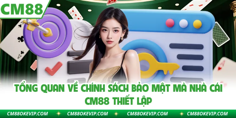 Tổng quan về chính sách bảo mật mà nhà cái CM88 thiết lập